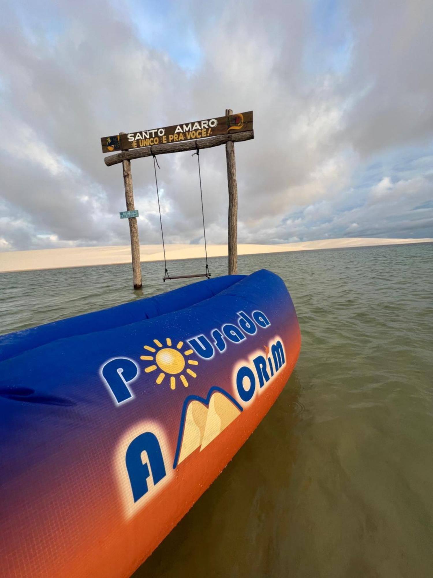 Pousada Amorim Santo Amaro do Maranhao Extérieur photo